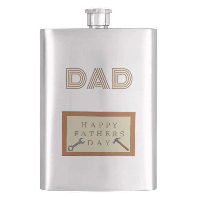 Cantil Sinal de madeira do dia de os pais personalizado (Frente)