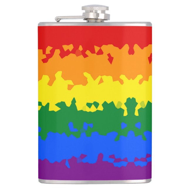 Cantil Sinalizador abstrato Orgulho gay (Frente)