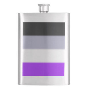 Cantil Sinalizador de Orgulho Asexual de Queda