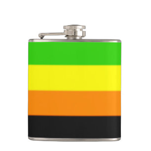 Cantil Sinalizador do Orgulho Aromântico de Queda