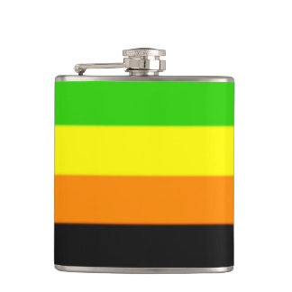 Cantil Sinalizador do Orgulho Aromântico de Queda