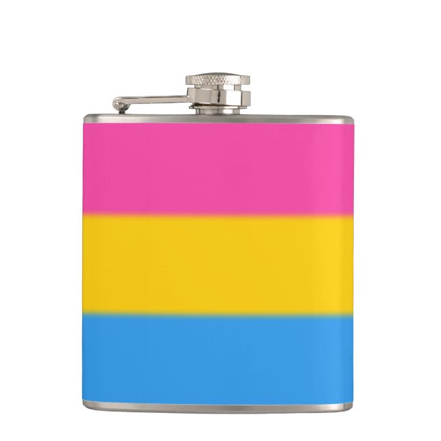 Cantil Sinalizador do Orgulho Pansexual de Queda (Frente)