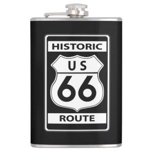 Cantil Sinalizador Histórico Black Classic da Rota 66 do