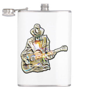 Cantil Sinta os Blues - Design de violão artístico