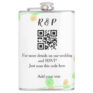 Cantil site de casamento rsvp q r código adicionar nome t