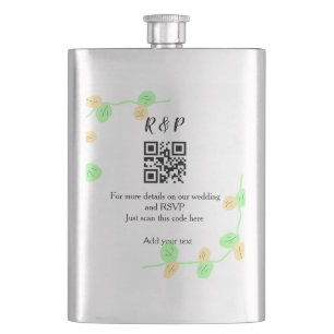 Cantil site de casamento rsvp q r código adicionar nome t
