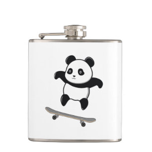 Cantil Skateboard de Panda Bebê