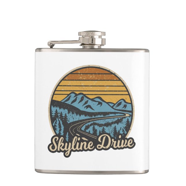 Cantil Skyline Drive Virginia Retro (Frente)