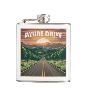 Cantil Skyline Drive Virginia Sunset