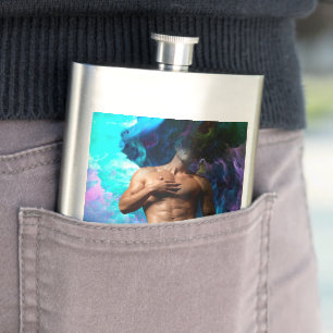 Cantil SlipperyJoe's cueca masculina musculosa protuberân