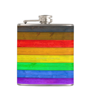 Cantil SlipperyJoe's Inclusive orgulho gay flag texturizo