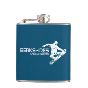 Cantil Snowboarder de Berkshires Massachusetts