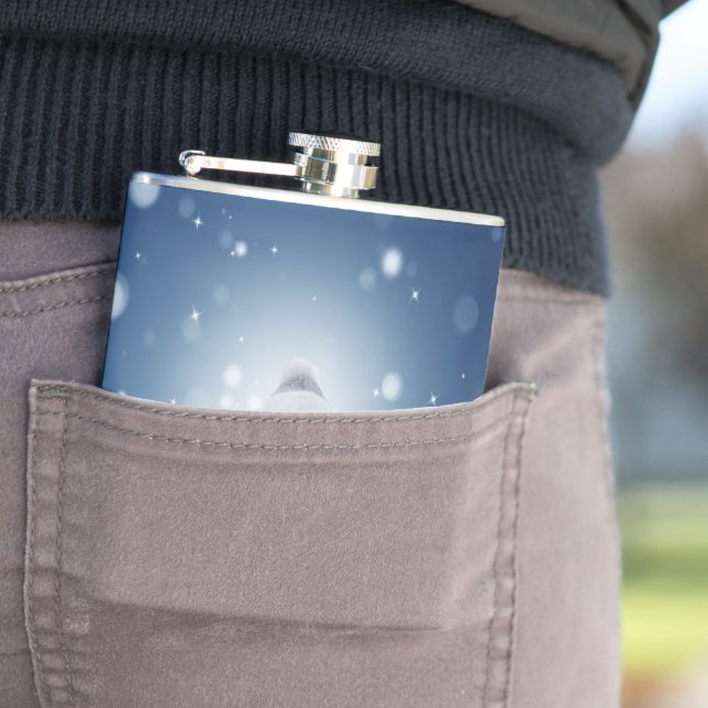 Cantil Snowman de inverno de Natal SlipperyJoe echarme (In Situ)