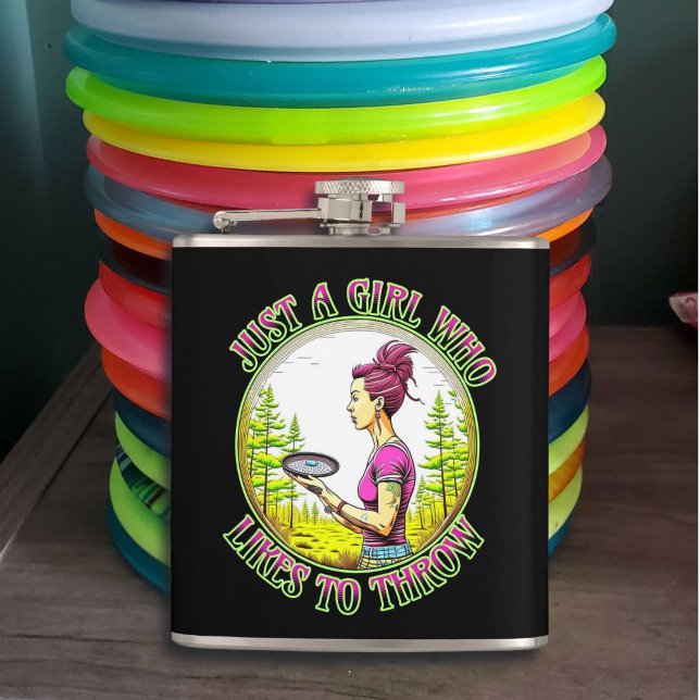 Cantil Só uma garota que gosta de jogar | Golfe de Disco (Criador carregado)