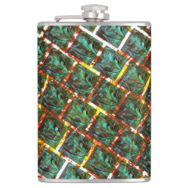 Cantil Sob o grilo sujo e enferrujado