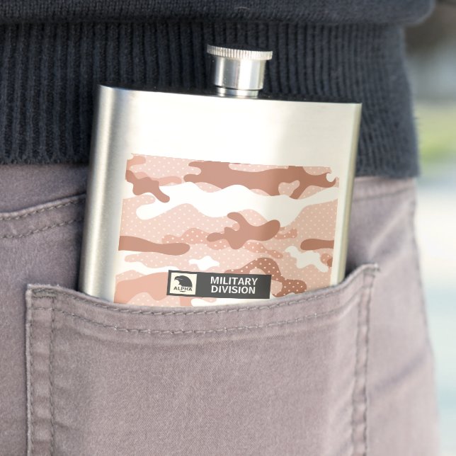 Cantil Soft Peach Camouflage Pattern Military  (In loco)