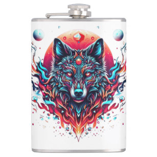 Cantil Solar Wolf Totem - Fire & Moonlight Fusion