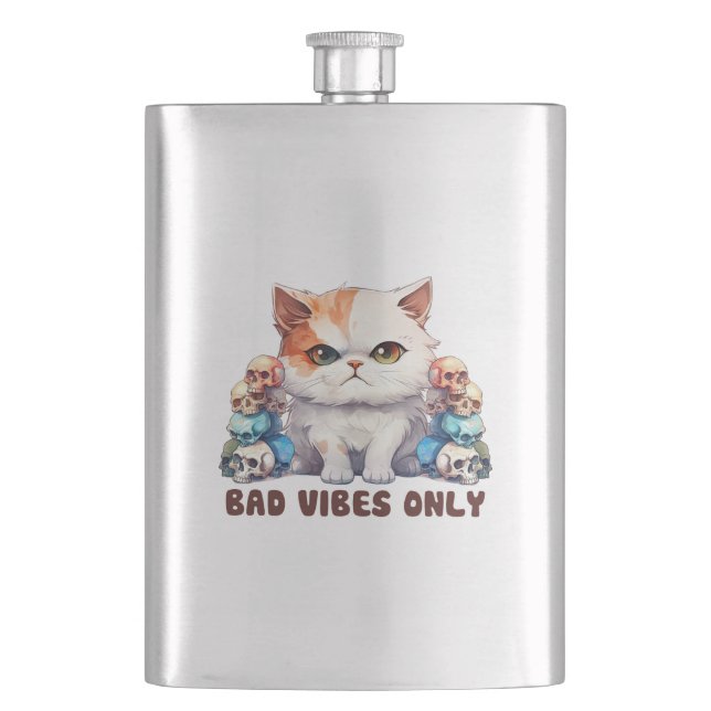 Cantil Somente Víblias defeituosas - Design gótico de gat (Frente)