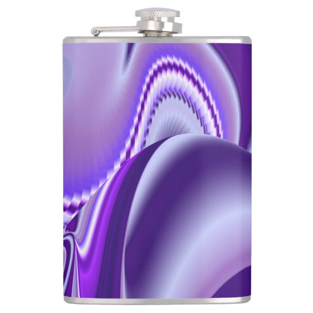 Cantil Sonhos de Arco-Íris de Flor Roxo (Frente)