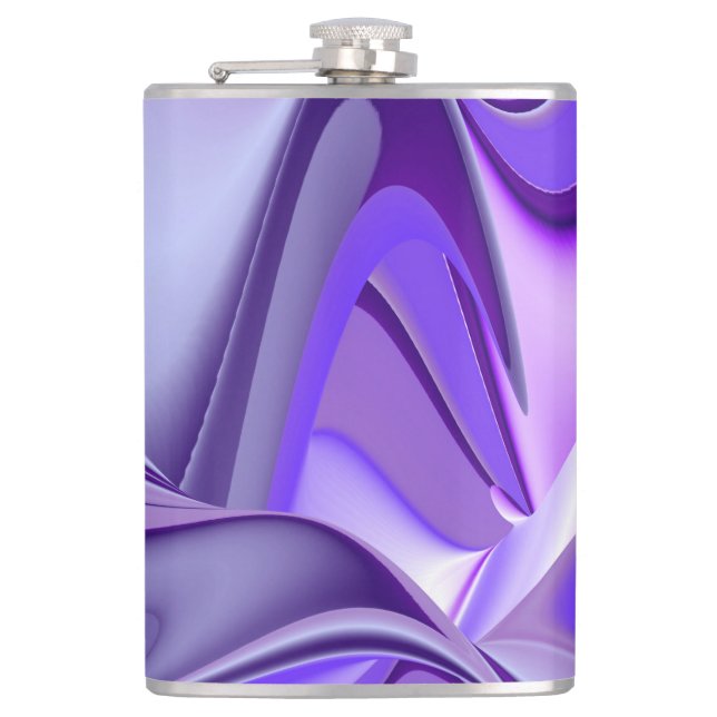 Cantil Sonhos de Arco-Íris de Flor Roxo (Frente)