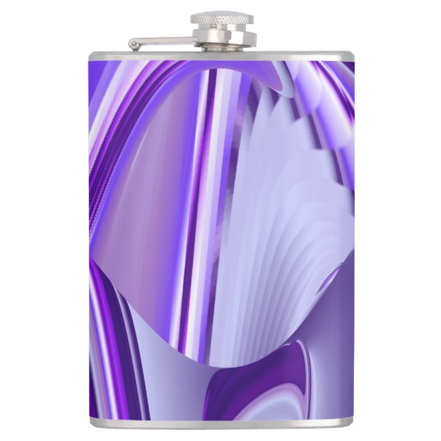 Cantil Sonhos de Arco-Íris de Flor Roxo (Frente)