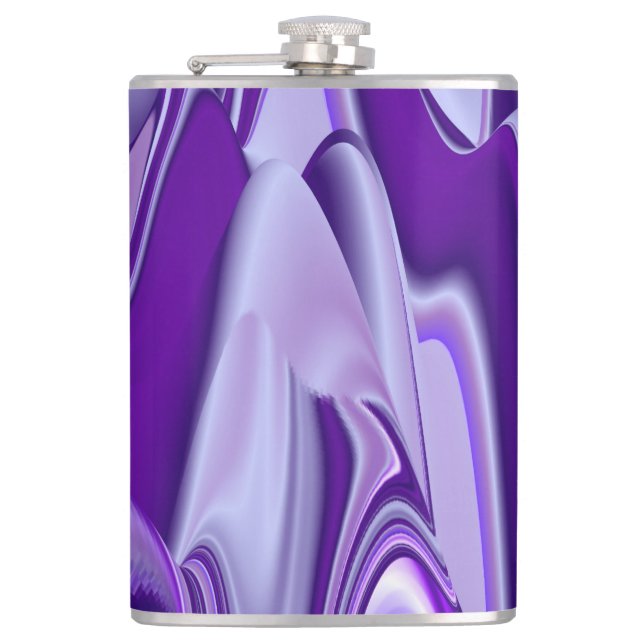 Cantil Sonhos de Arco-Íris de Flor Roxo (Frente)