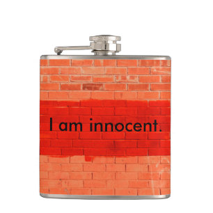 Cantil "Sou Inocente" Personalizável Engraçado