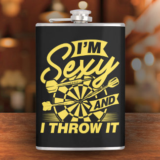 Cantil Sou Sexy e atiro-o para 8 oz.