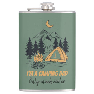 Cantil Sou um Pai de acampamento - Engraçado Dia de os pa