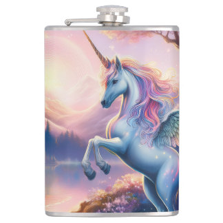 Cantil Sparkle Magical Unicorn Fantasy Travel Bar Flask