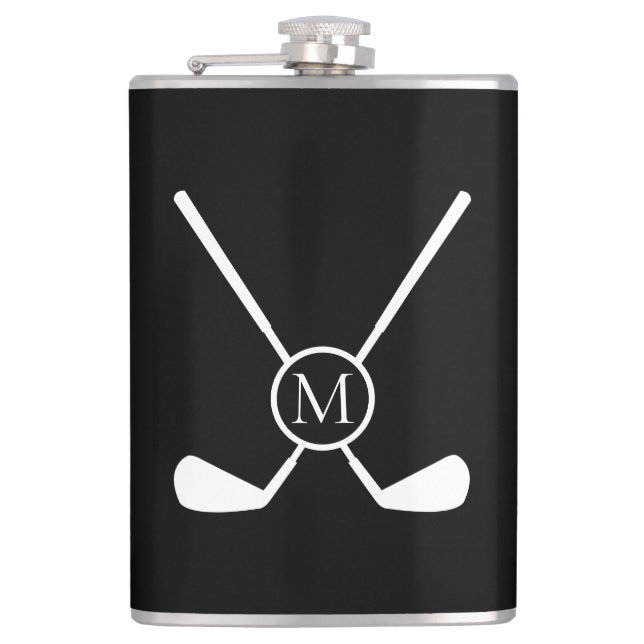 Cantil Sporty Golf Clubs Illustration White Monogram M  (Frente)