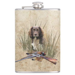 Cantil Sprocker Spaniel Teapot Box Gift Box Azulejo Cerâ