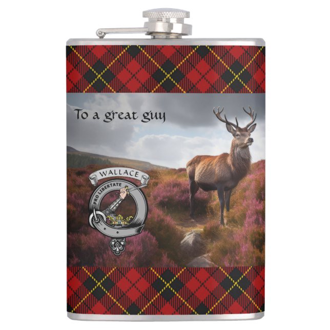 Cantil Stag in Heather w/Wallace Crachá Personalizado (Frente)