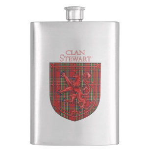 Cantil Stewart Tartan Scottish Xadrez Lion Rampant