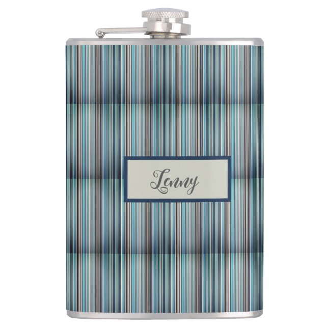 Cantil Streifenmuster blau grau (Frente)