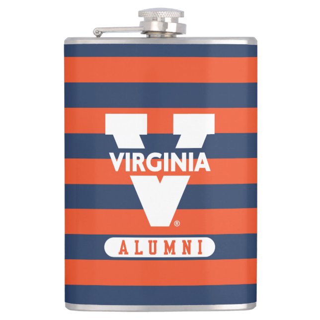 Cantil Stripes de Alunos da Virginia Cavaliers (Frente)