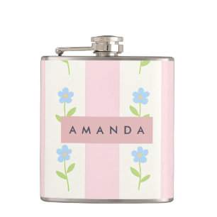 Cantil Stripes de Pastel Personalizadas com Padrão de Flo