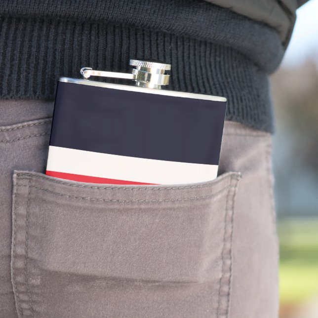 Cantil Stripes Vermelhas e Azuis (In loco)