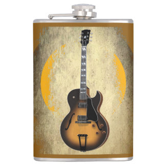 Cantil Sunburst Guitar Flask