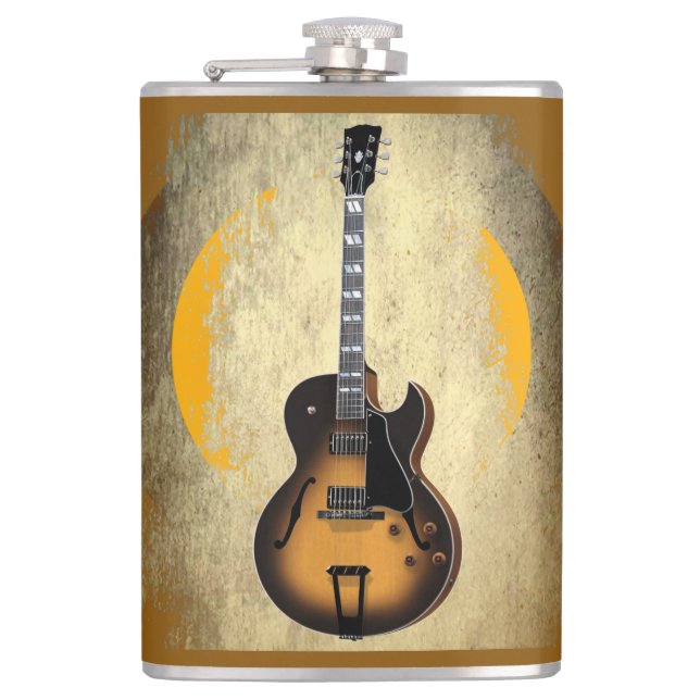 Cantil Sunburst Guitar Flask (Frente)