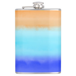 Cantil Sunset no oceano Abstrato art Ombre