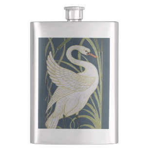 Cantil Swan Art Nouveau Dois Swans