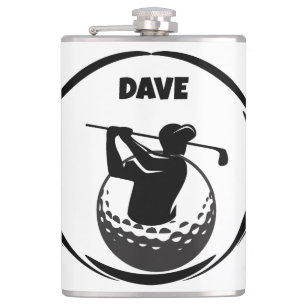 Cantil Swing de golfe masculino & Bola de golfe