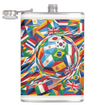 Taça do Mundo 2026 Bandeira das Nações Bola de Fut