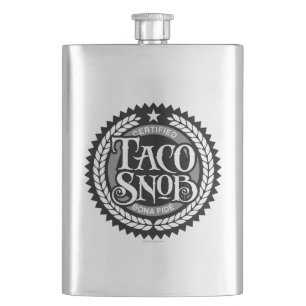 Cantil Taco Snob - amante engraçado do taco