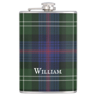 Cantil Tartan Clan Sutherland Xadrez Green Black Rustic