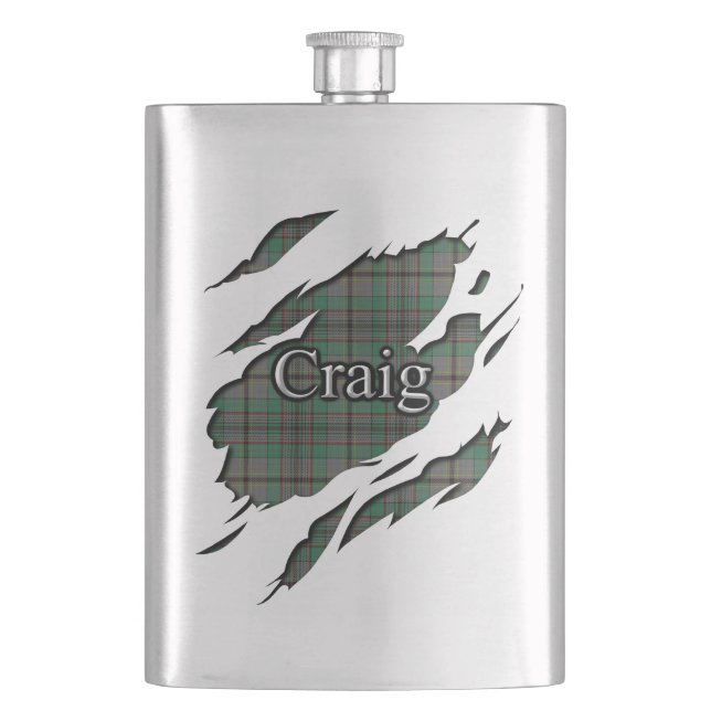 Cantil Tartan escocês de Craig do clã (Frente)