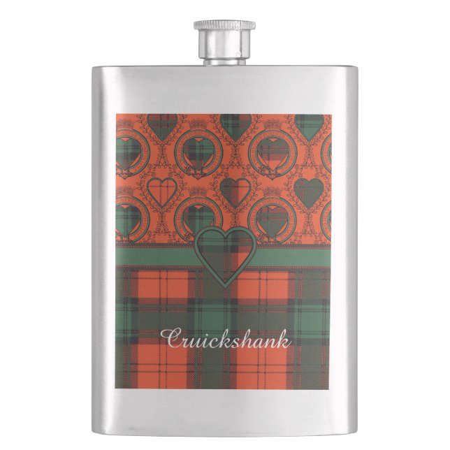Cantil Tartan escocês do kilt da xadrez do clã de (Frente)