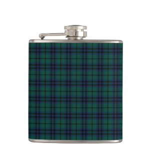 Cantil Tartan escocês moderno verde escuro de Keith do