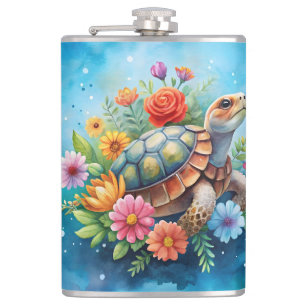Cantil Tartaruga Floral